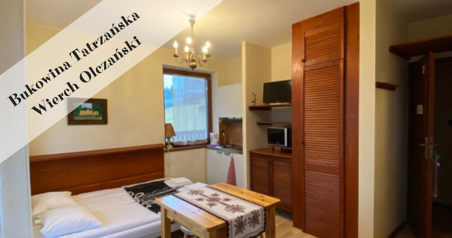 Pok&oacute;j 4-osobowy z widokiem na Tatry